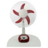 Defender OSK-2916 Rechargeable Table Fan Maroon-16 Inch- (6 Months Warranty)