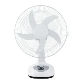Defender OSK-2916 Rechargeable Table Fan White -16 Inch- (6 Months Warranty)