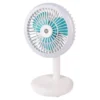 Duration Power DP-7632 Rechargeable Portable Fan With LED Light Any Color