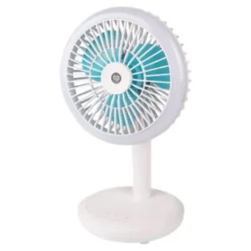 Duration Power DP-7632 Rechargeable Portable Fan With LED Light Any Color