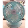 HUWAIJ Folding Portable Telescopic FloorUSB Desk Fan with 7200mAh Rechargeable Battery