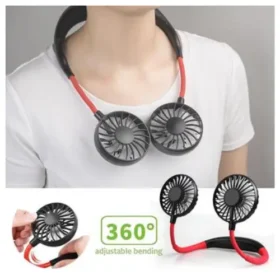 Portable USB Rechargeable Neck Fan Any Color