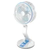 USB Rechargeable Folding Fan with LED Light 17 Inch (any color) - LR-2018