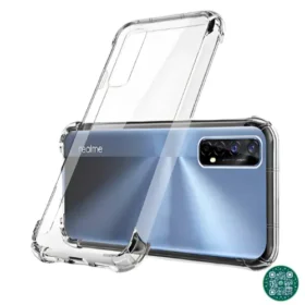Realme Narzo 30 Crystal Silicone Shockproof Back Cover